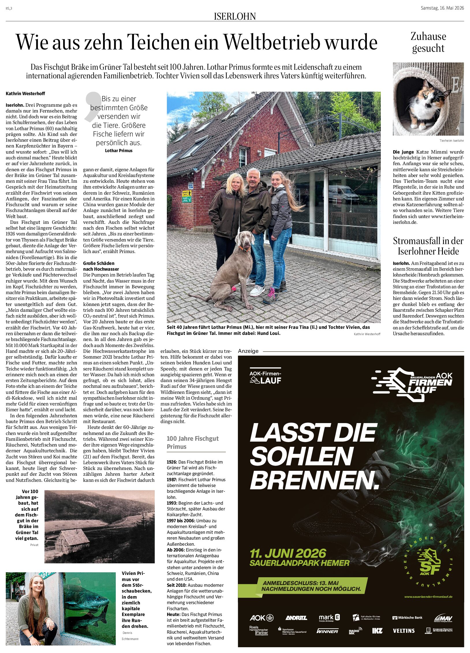 Wie aus zehn Teichen ein Weltbetrieb wurde.